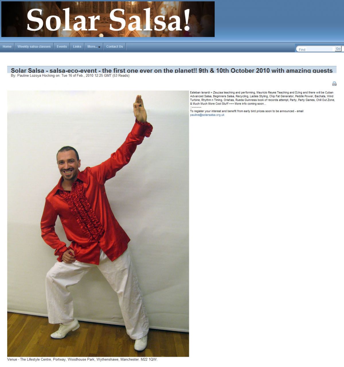 SolarSalsa (Manchester, Angleterre)