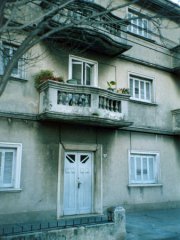 Rue Larrañaga, Montevideo (Uruguay). Maison natale d'Esteban