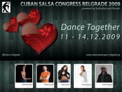 Affiche du Congrès Cubain de Belgrade (Serbie)