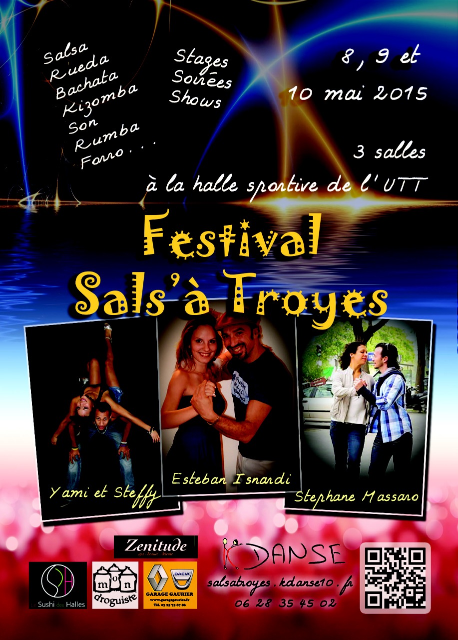 Affiche du festival à Troyes