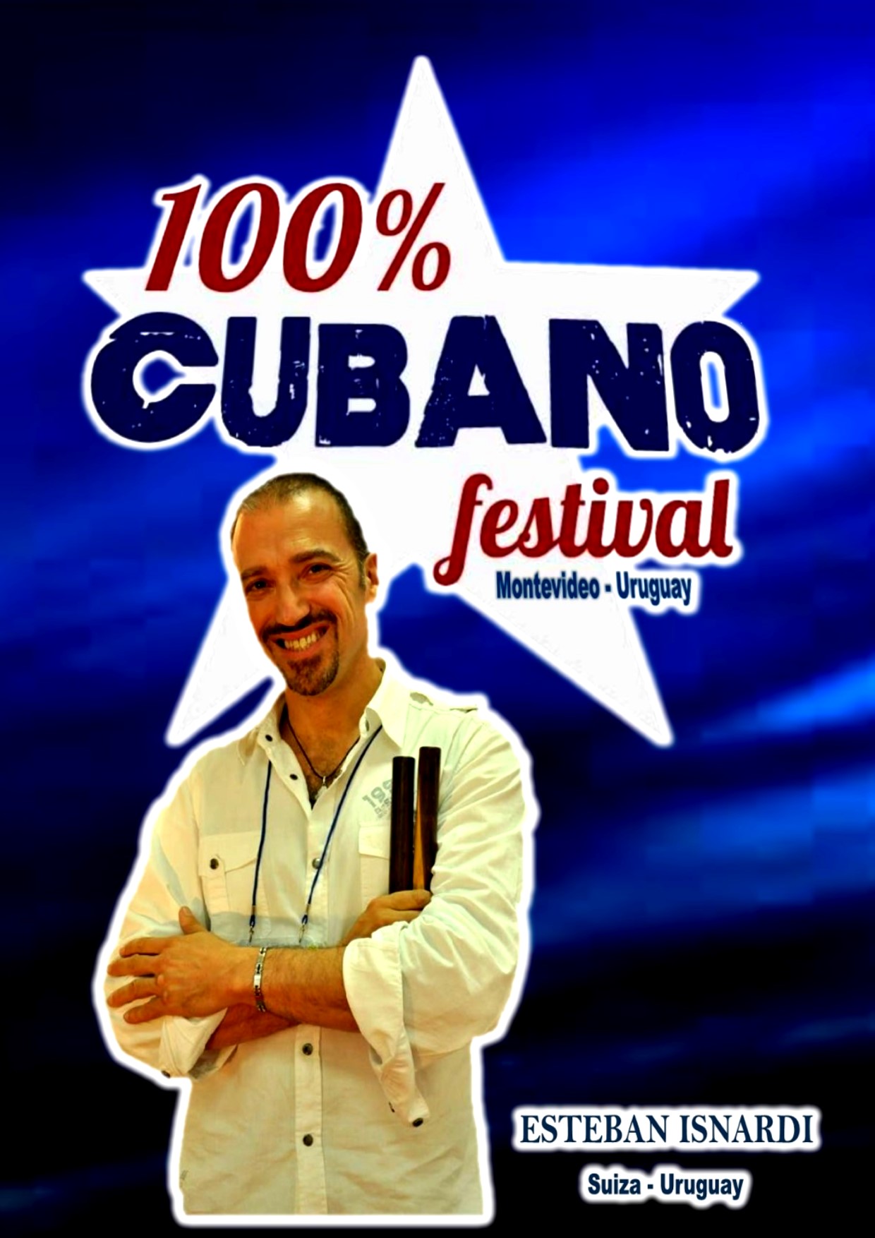 Affiche du festival en Uruguay