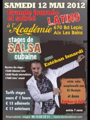 Affiche du stage a Aix Les Bains(France)