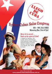 Affiche du Salsa Congress de Sydney (Australie)