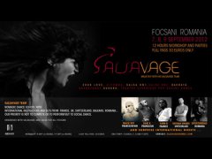 Affiche du festival Salsavage de Focsani (Roumanie)