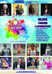 Affiche du festival Adria Salsa, Rijeka (Croatie)