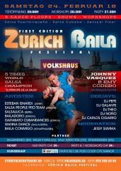 Affiche du festival Zurich Baila