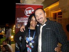 Avec Evelyn La Negra, invités à enseigner au Cuban All Star de Sousse (Tunisie)