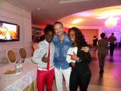 Avec Daris Duany et Atocha Showman en Ukraine