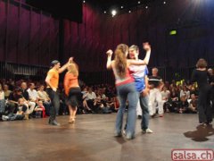 Finaliste au Championnat suisse de Salsa, Baden 2003