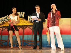 Show au Teatro Italia, à Lecce (Italie)